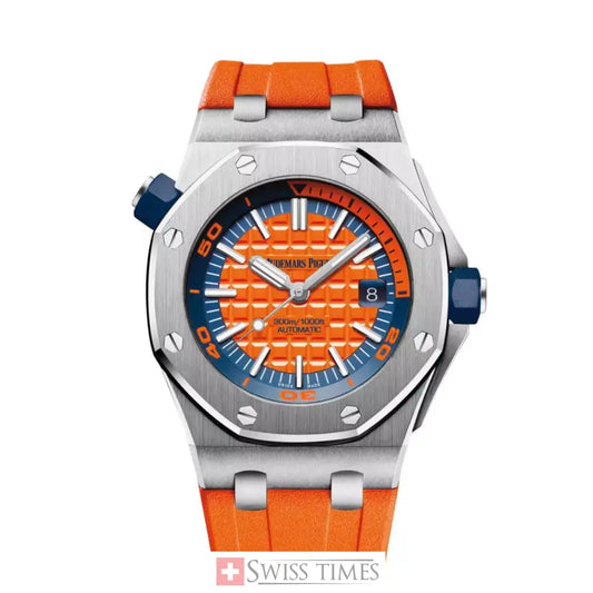Audemars Piguet Royal Oak Offshore Diver Watch-Orange Dial42mm