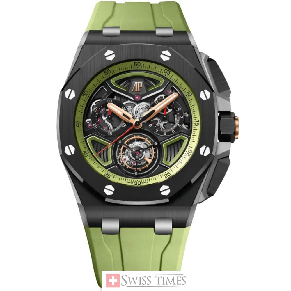 Audemars Piguet Royal Oak Offshore Selfwinding Flying Tourbillon Chronograph Black Ceramic Limited Edition