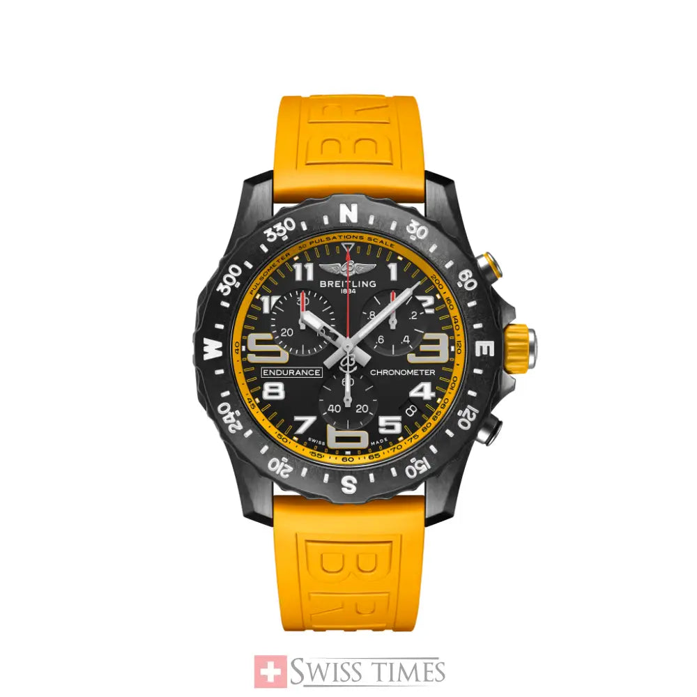 Breitling Endurance Pro Chronografh Super Quartz 44mm Yellow