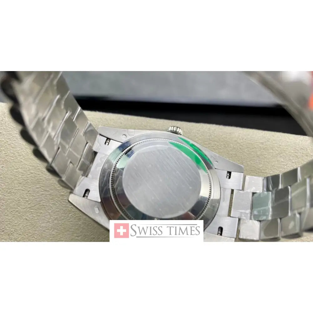 D-Date 36mm President Silver Dial
