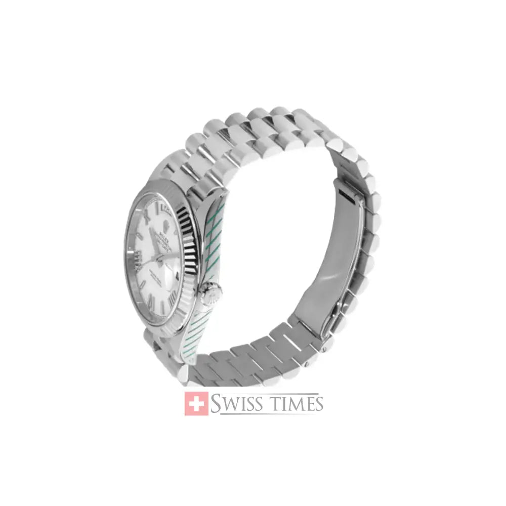 D-Date White Roman Dial 41mm