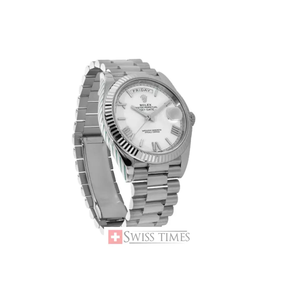 D-Date White Roman Dial 41mm