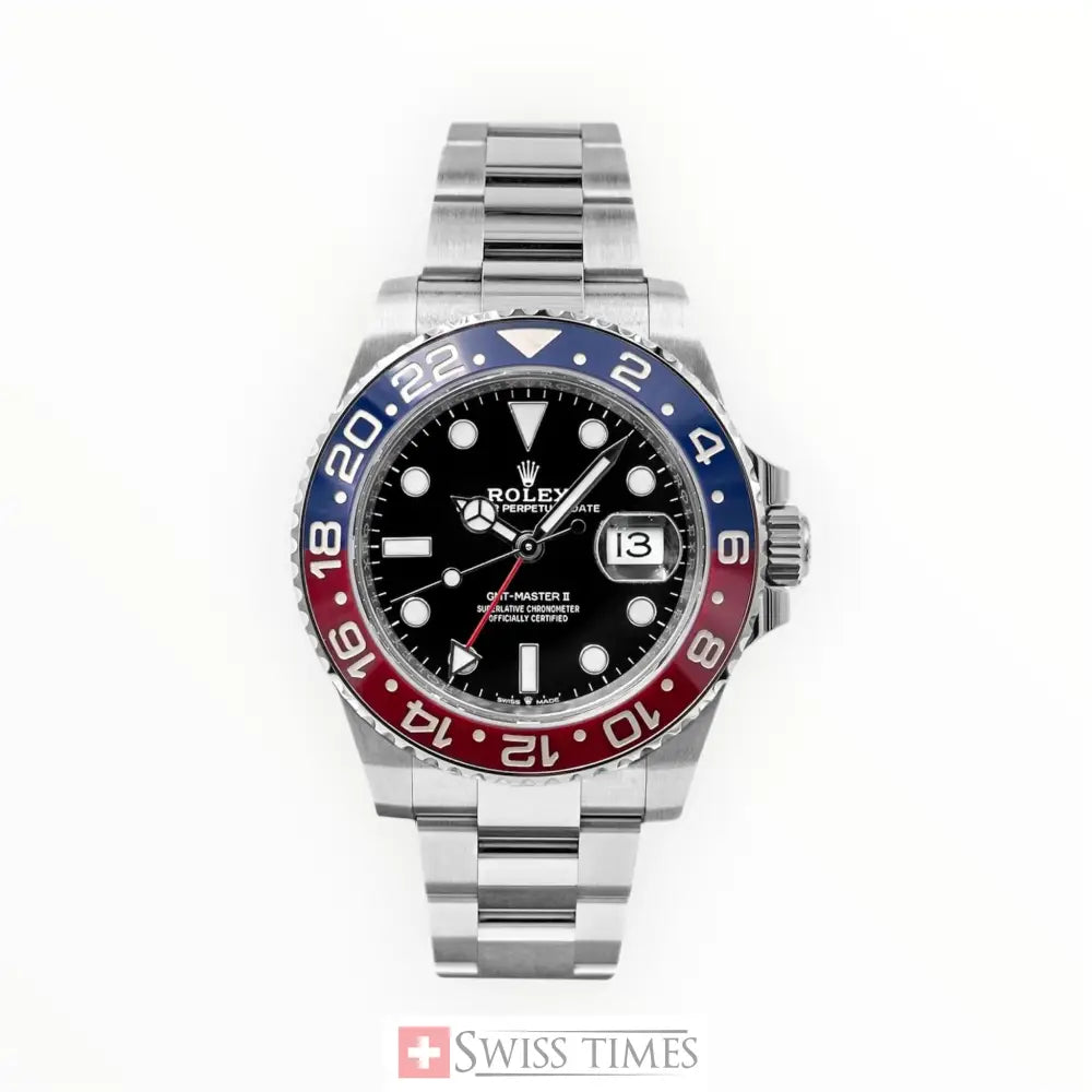 Gmt-Master II Pepsi Black Dial Oyster