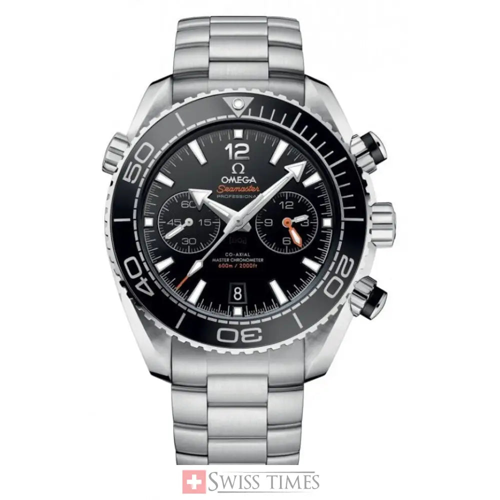 Omega Planet Ocean 600M CoAxial Master Chronografh Steel Black 45.5 mm