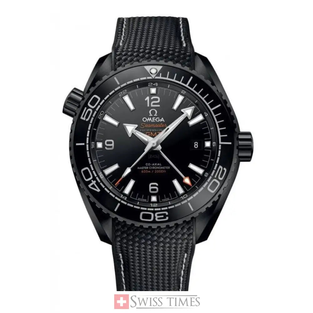 Omega Planet Ocean 600M CoAxial Master GMT Black 45.5 mm