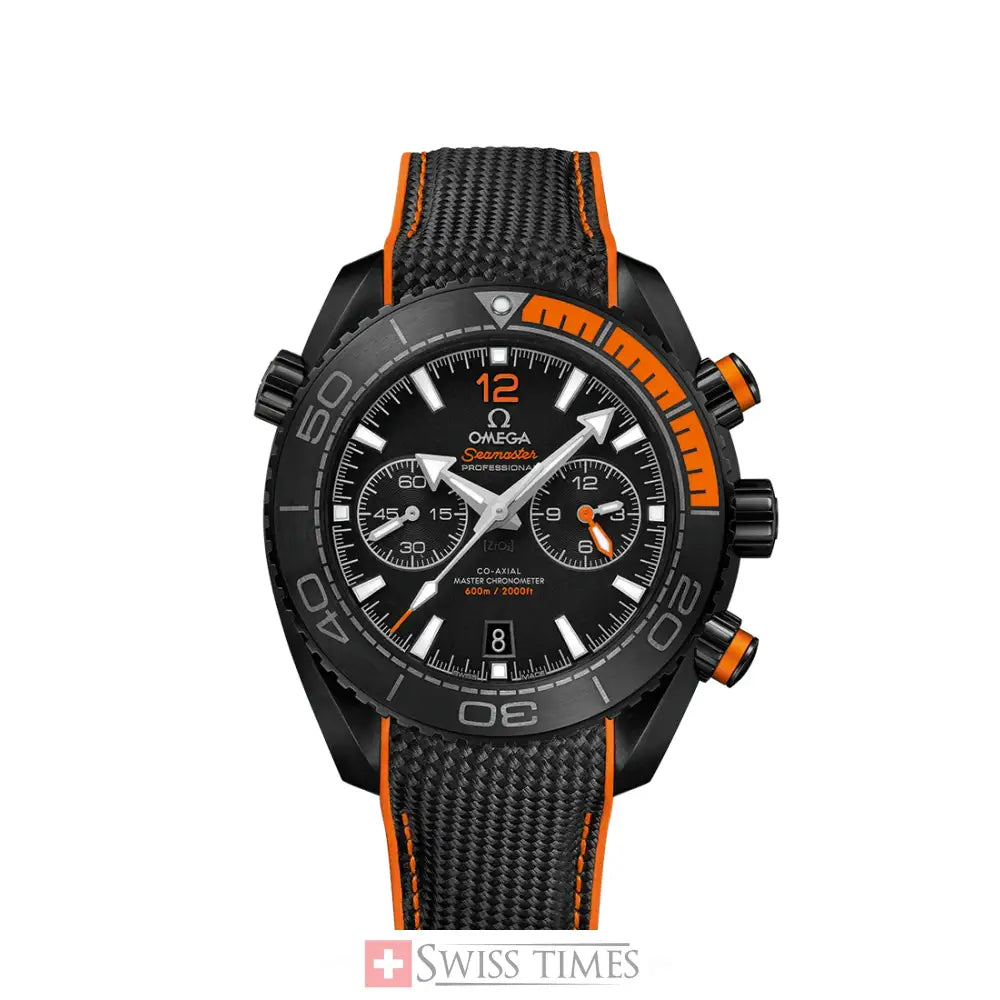 OMEGA SEAMASTER PLANET OCEAN CHRONOGRAPH CERAMIC & RUBBER