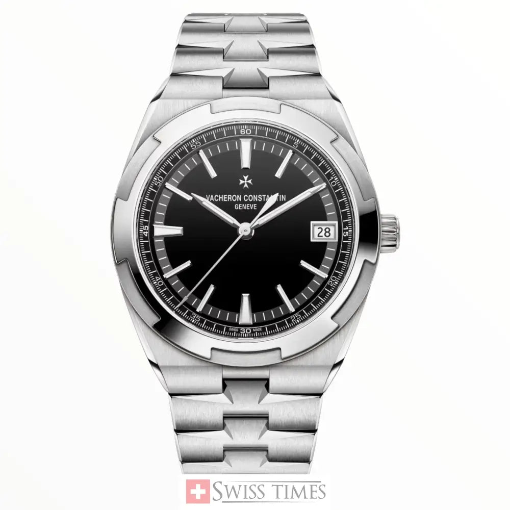 Overseas Black Dial Automatic Men’s Watch