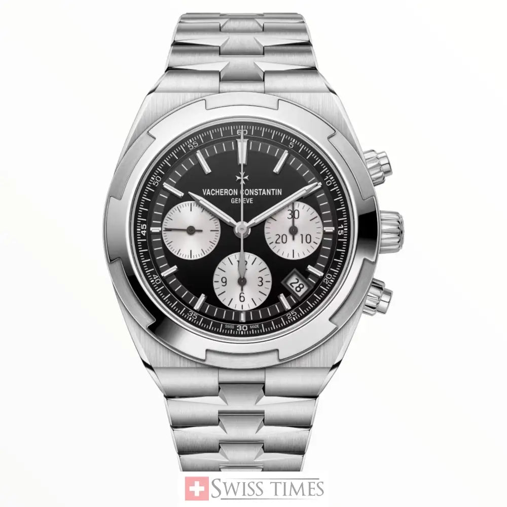 Overseas Black Dial Chronograph Men’s Watch