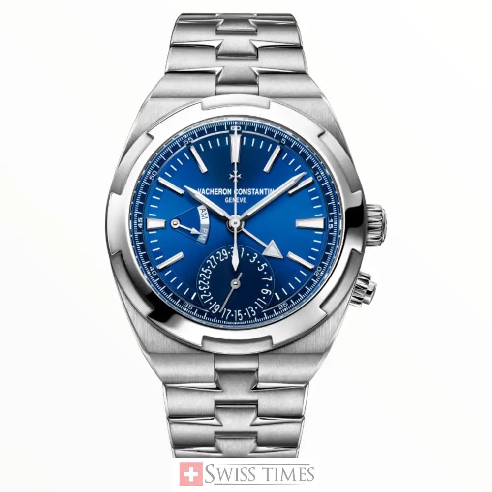 Overseas Blue Dial Pm/Am Automatic Men’s Watch