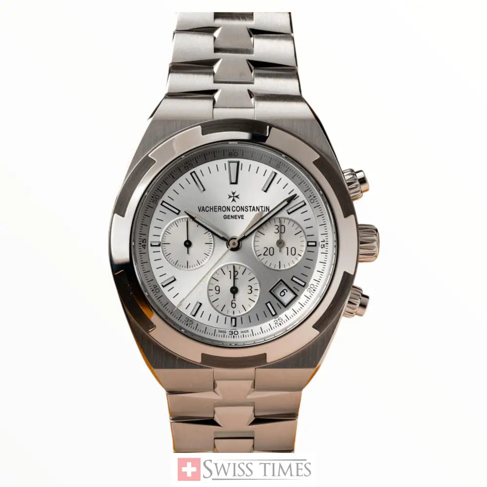 Overseas Grey Dial Chronograph Men’s Watch