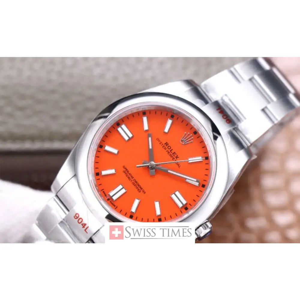 Oyster Perpetual 41mm Coral Red Dial