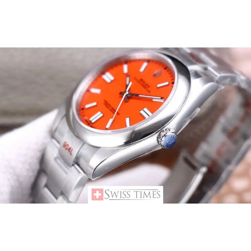 Oyster Perpetual 41mm Coral Red Dial