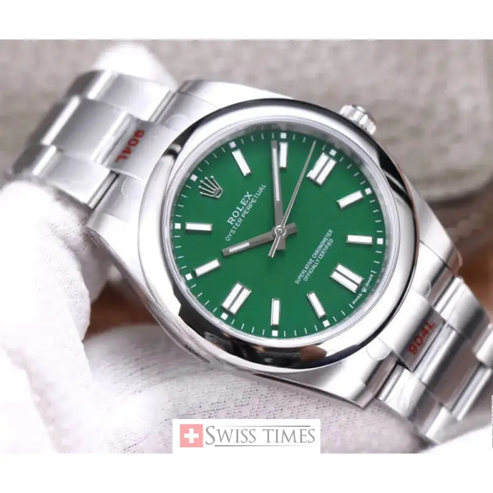 Oyster Perpetual 41mm Green Dial