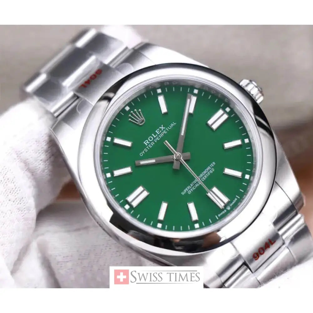 Oyster Perpetual 41mm Green Dial