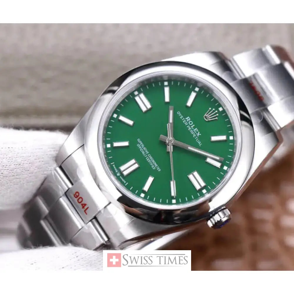 Oyster Perpetual 41mm Green Dial