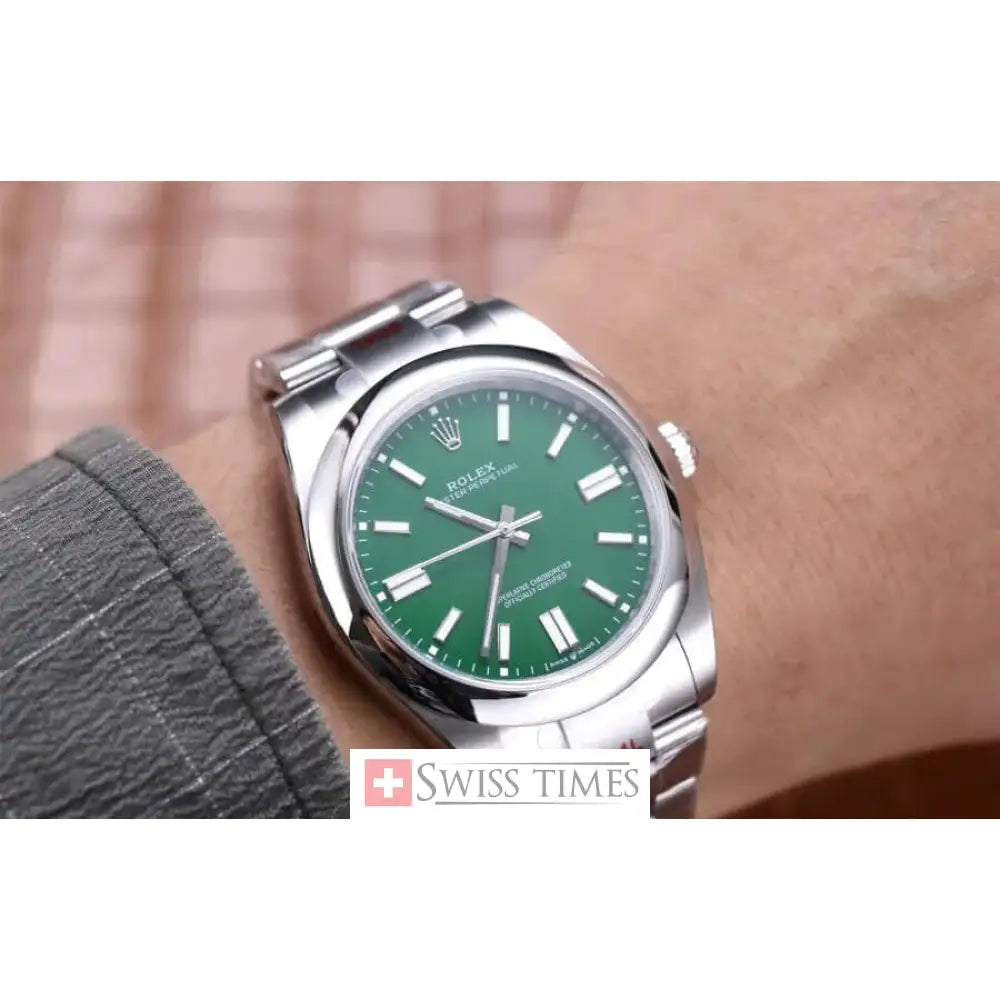 Oyster Perpetual 41mm Green Dial