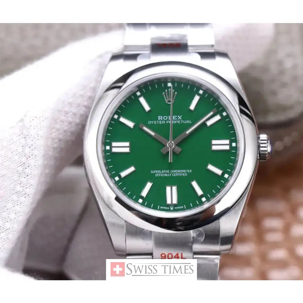 Oyster Perpetual 41mm Green Dial