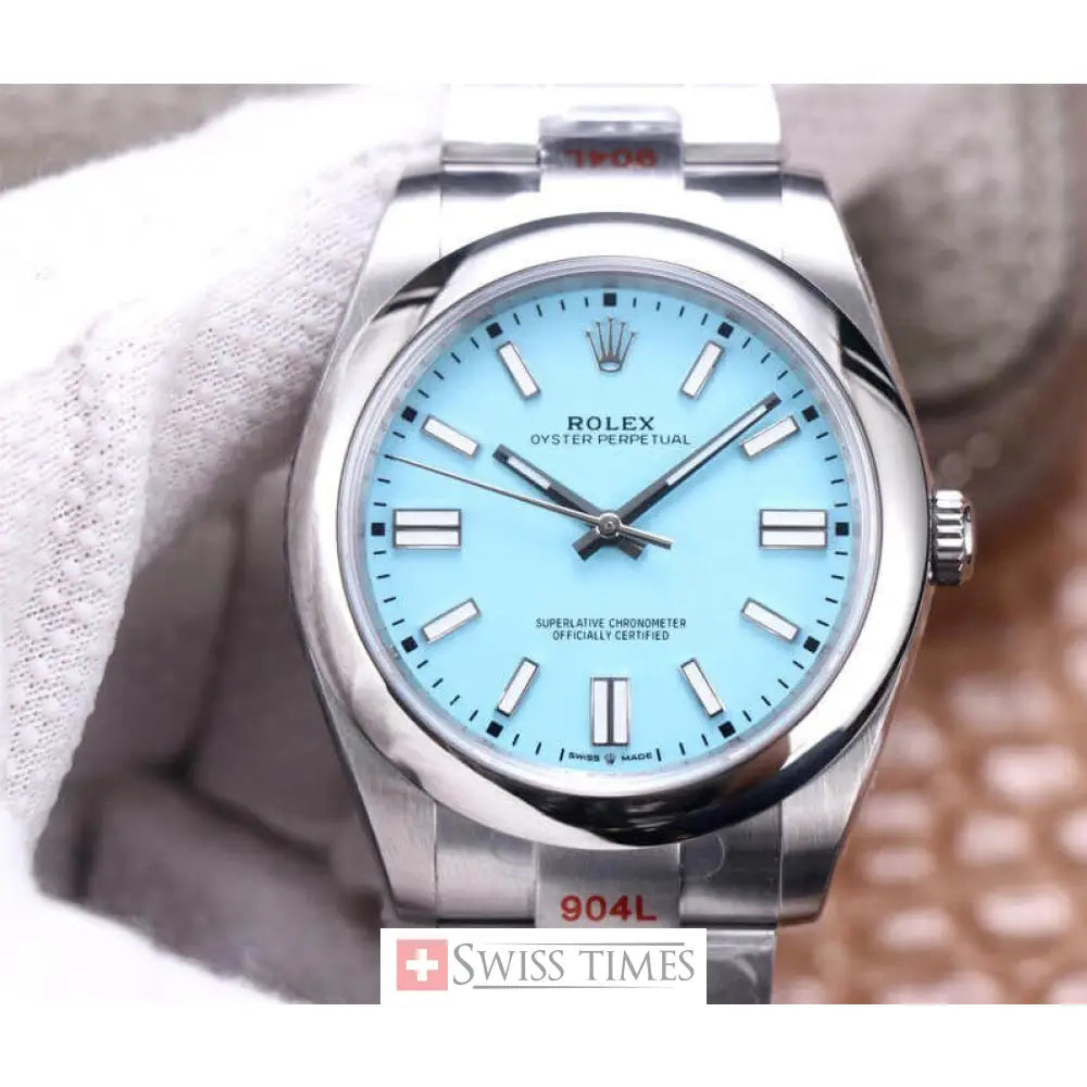 Oyster Perpetual 41mm Tiffany Dial