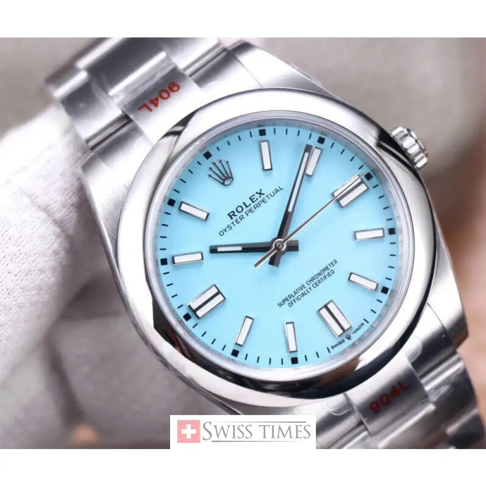 Oyster Perpetual 41mm Tiffany Dial