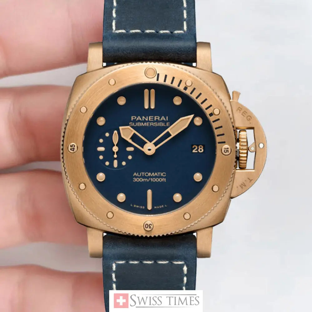 Panerai Luminor Submersible Bronzo Blue Abisso 44MM