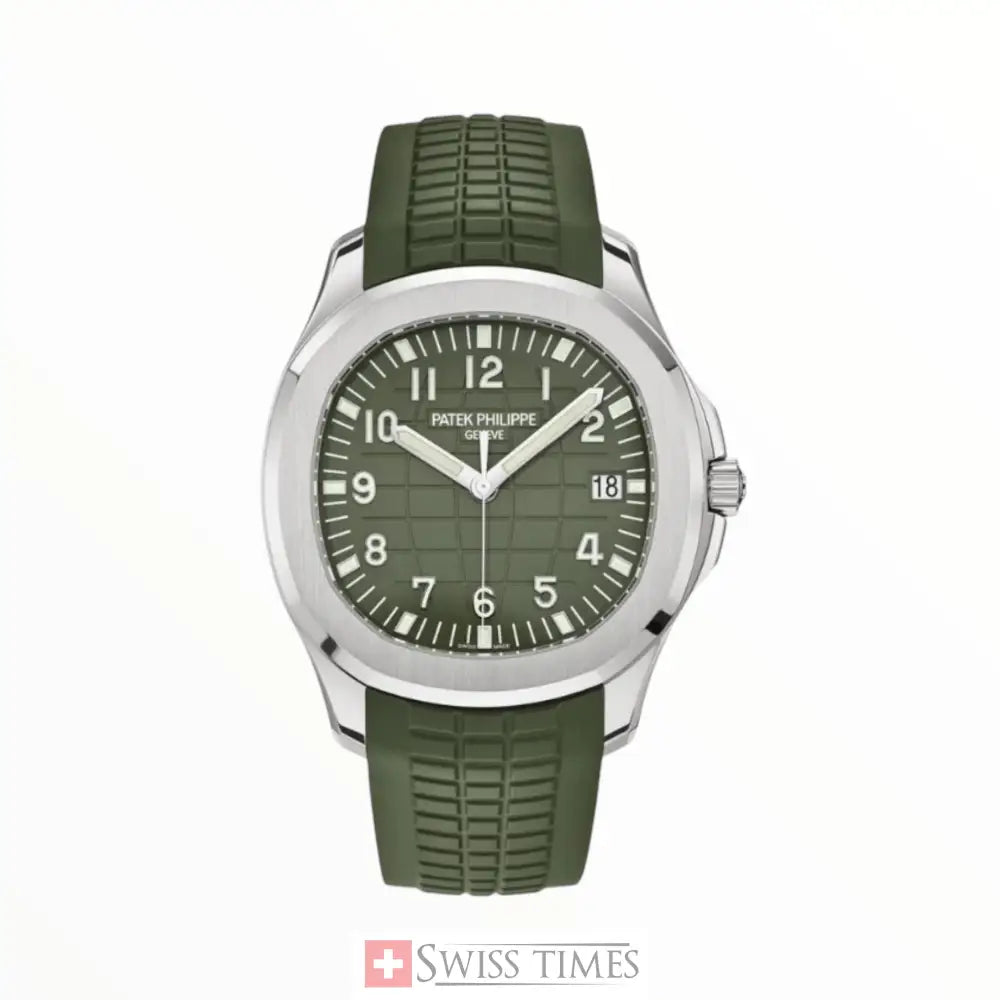 Patek Philippe Aquanaut Green Mens Watch 42.2mm