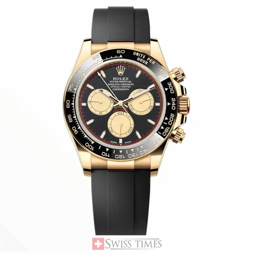 Paul Newman OysterFlex Black Dial