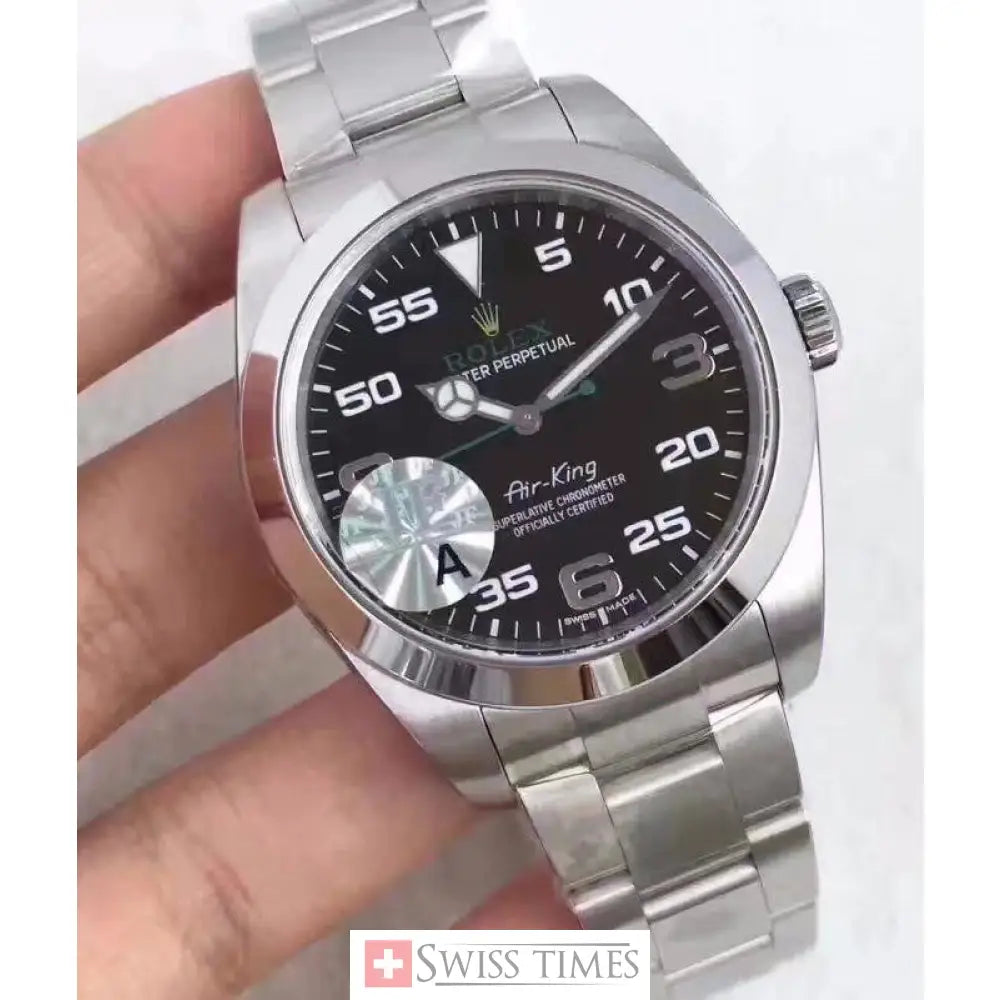 Rolex Airking Black Dial