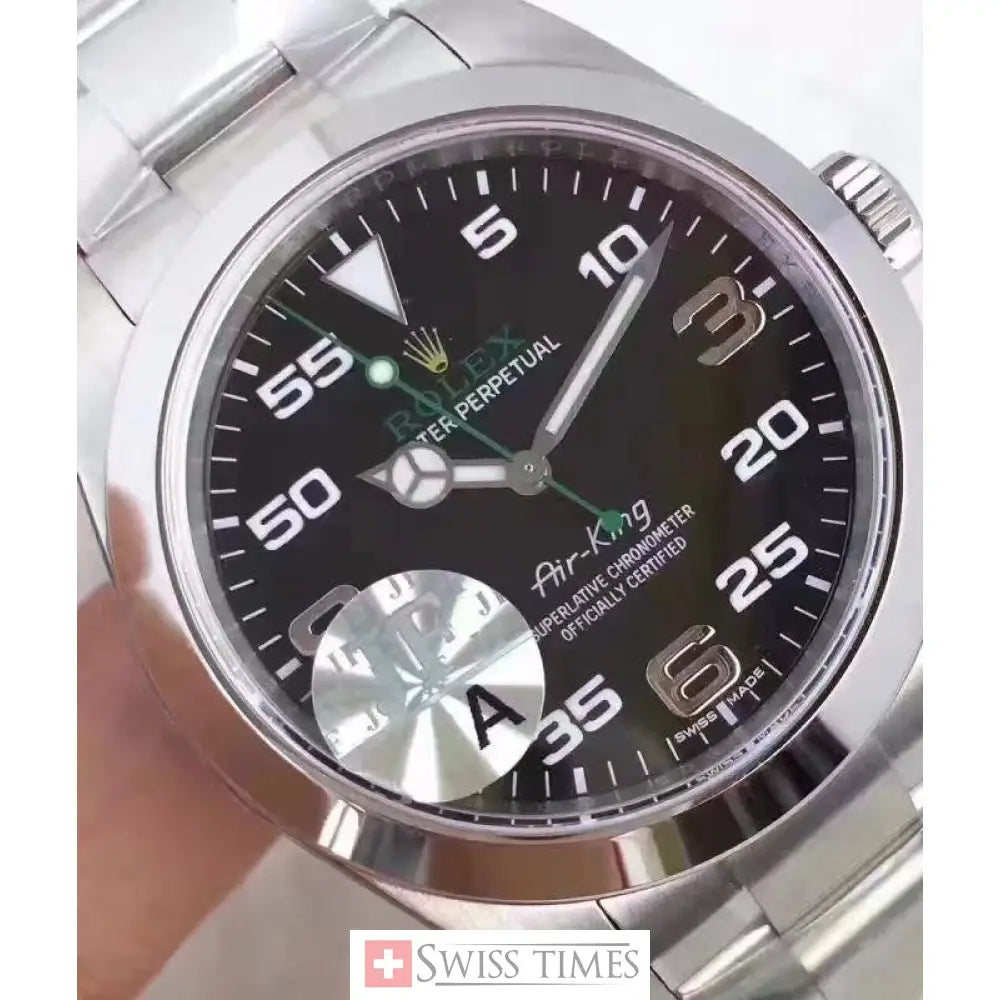 Rolex Airking Black Dial