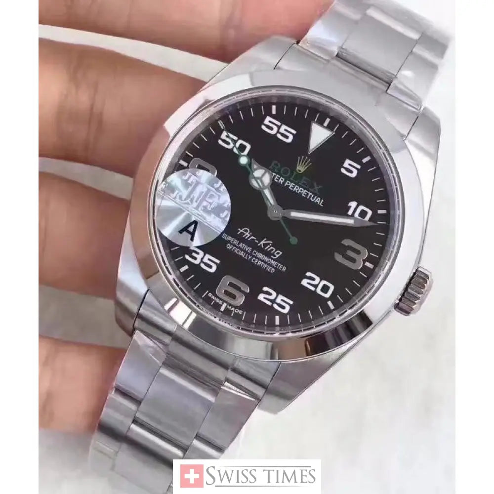 Rolex Airking Black Dial