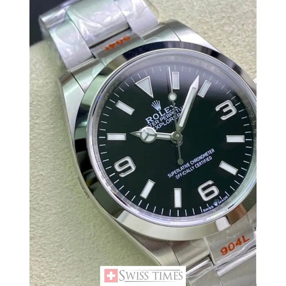 Rolex Explorer Black Dial 36mm