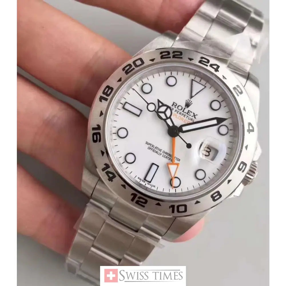 Rolex Explorer II White Dial 42mm