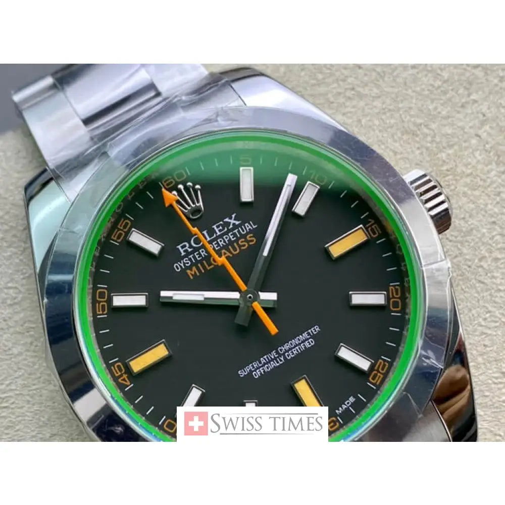 Rolex Milgauss Black Dial 40MM