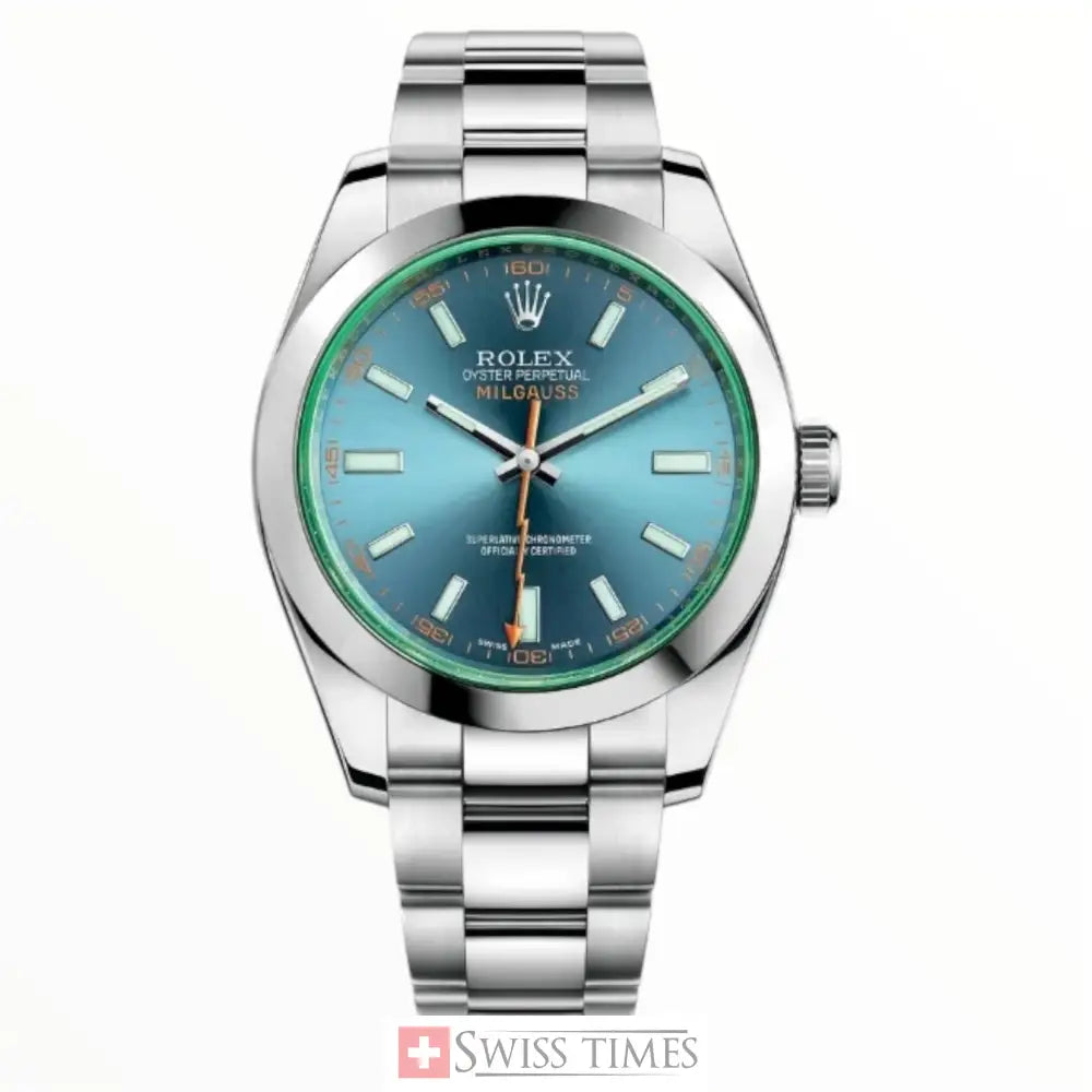 Rolex Milgauss Blue Dial 40MM