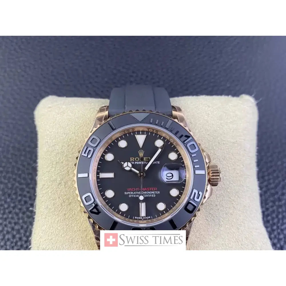 Rolex Yacht-Master 40 Everose Gold OysterFlex