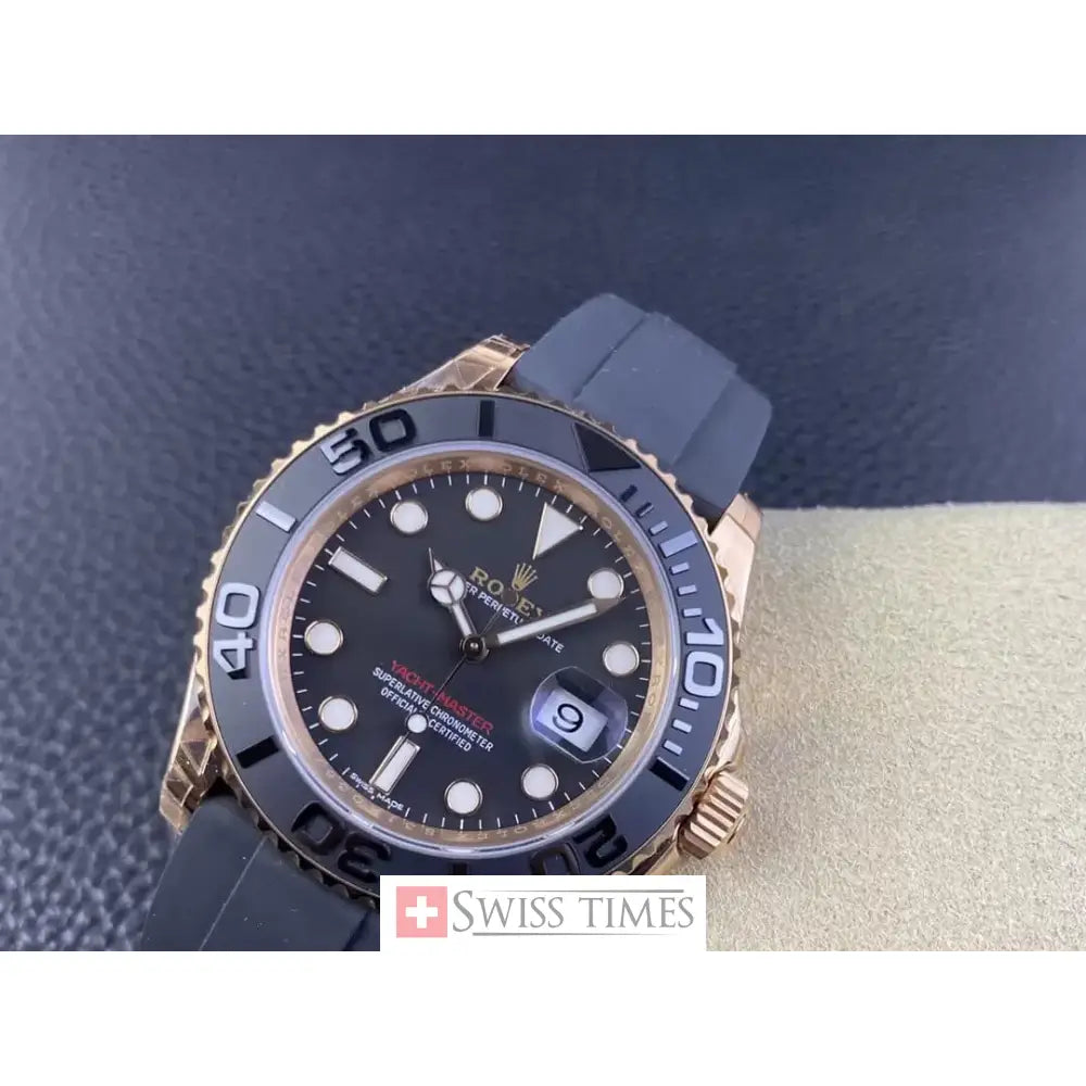 Rolex Yacht-Master 40 Everose Gold OysterFlex