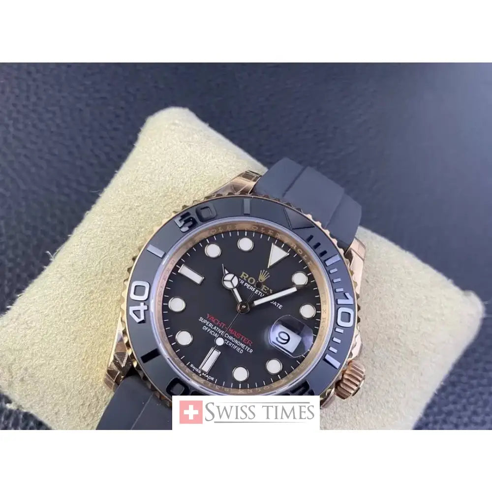 Rolex Yacht-Master 40 Everose Gold OysterFlex