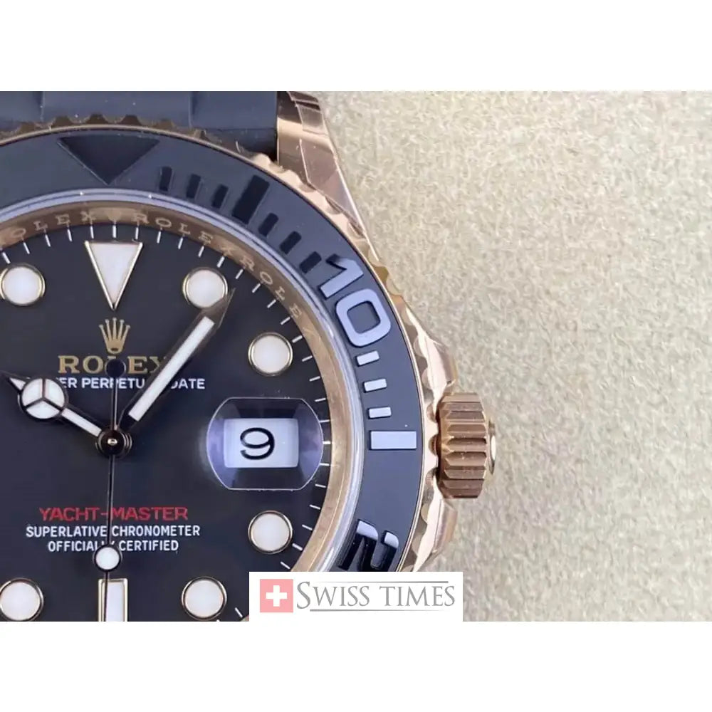 Rolex Yacht-Master 40 Everose Gold OysterFlex