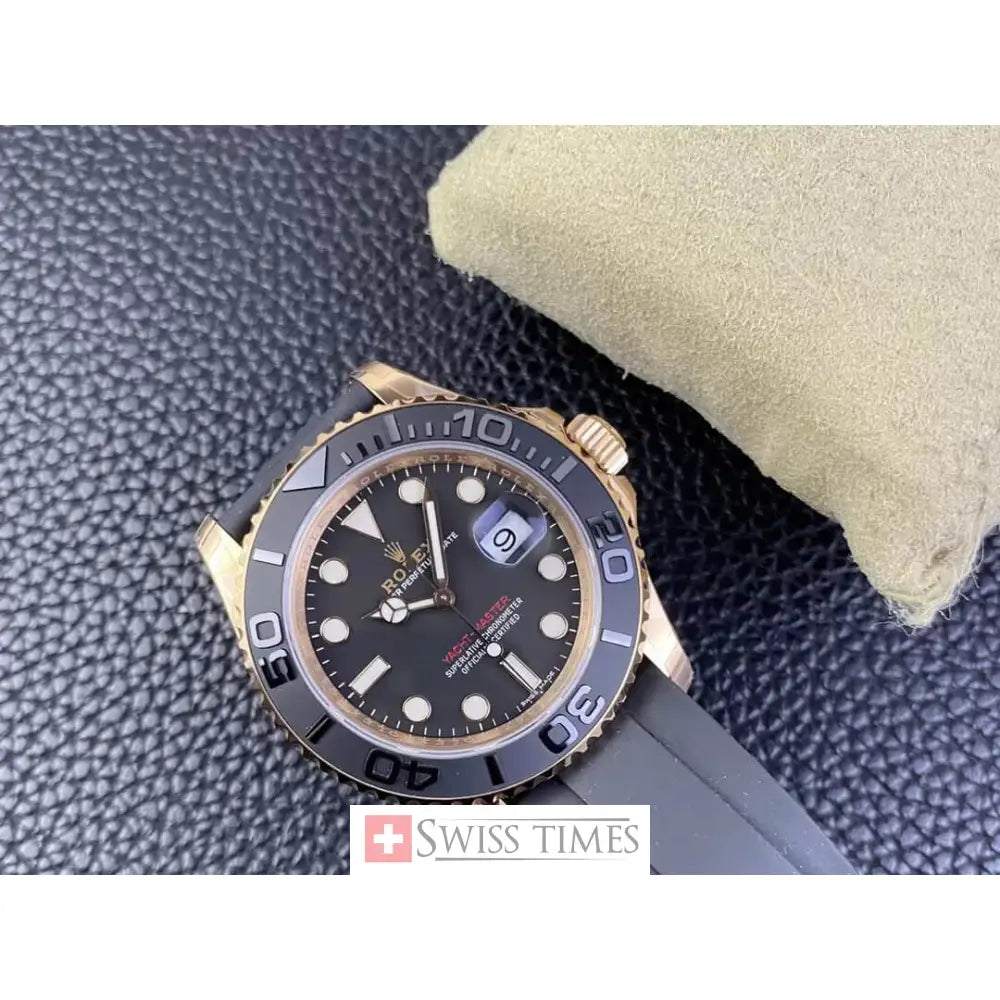 Rolex Yacht-Master 40 Everose Gold OysterFlex