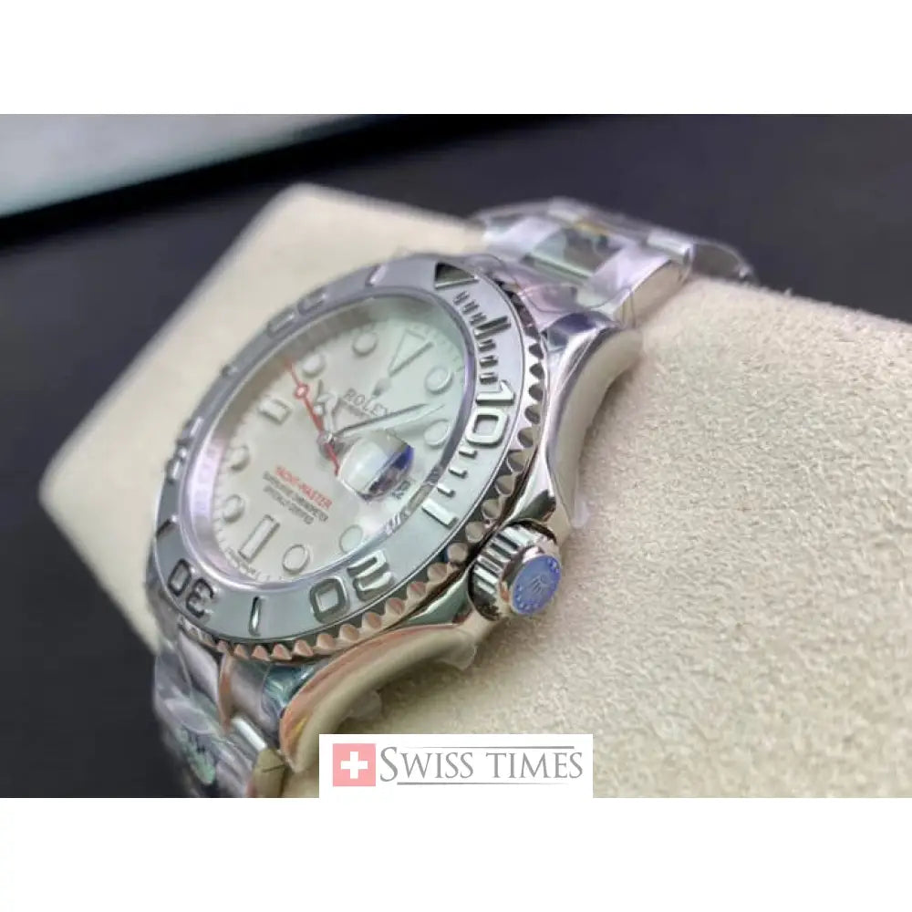 Rolex Yacht-Master 40 Platinum Dial