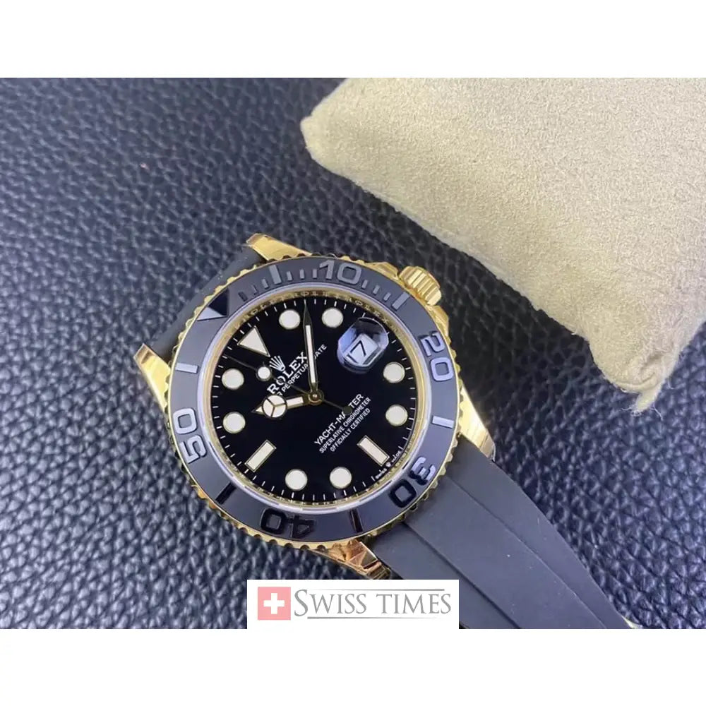 Rolex Yacht-Master 42MM Yellow Gold OysterFlex