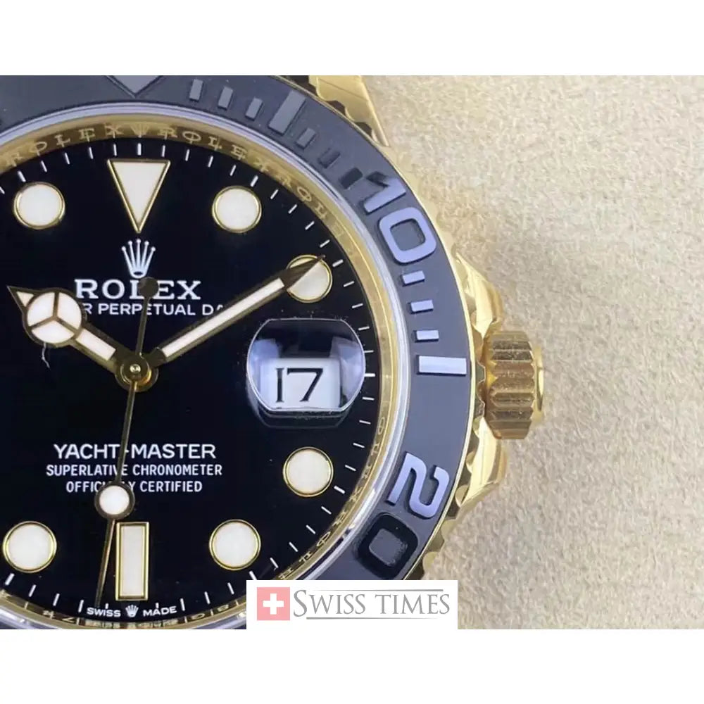 Rolex Yacht-Master 42MM Yellow Gold OysterFlex