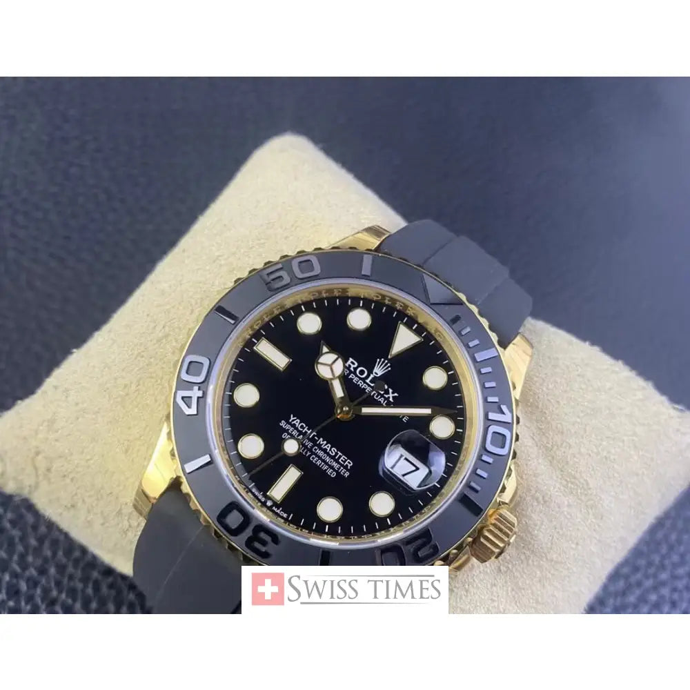 Rolex Yacht-Master 42MM Yellow Gold OysterFlex