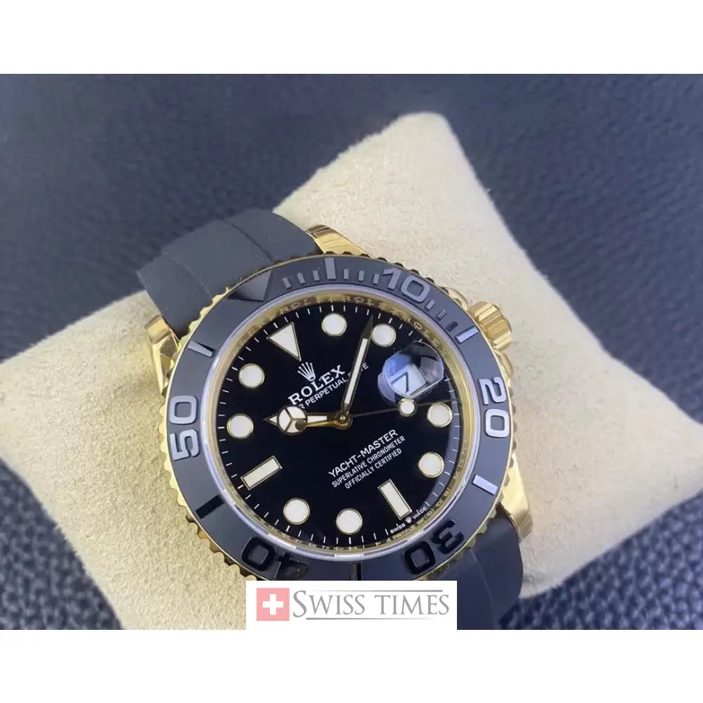 Rolex Yacht-Master 42MM Yellow Gold OysterFlex