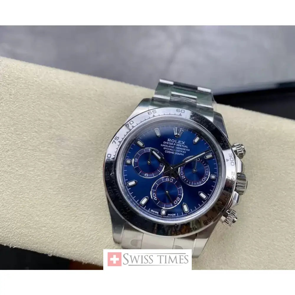 Steel Blue Dial