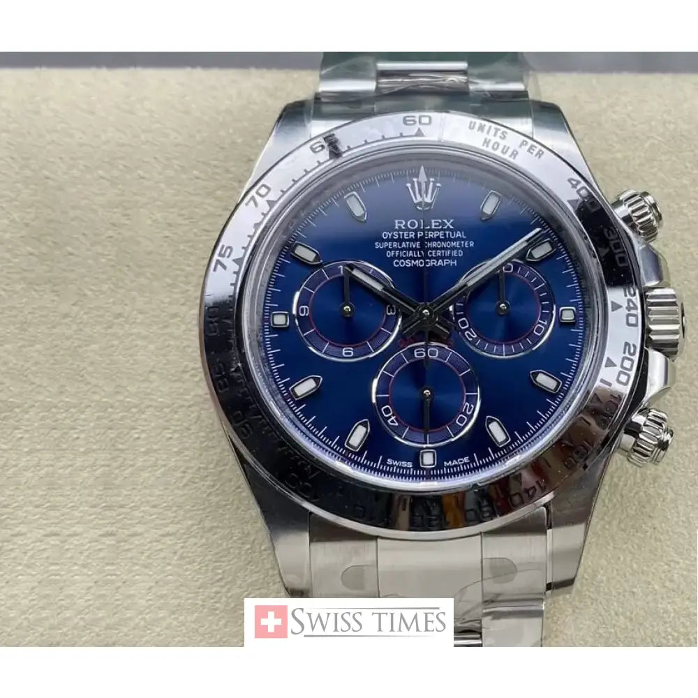 Steel Blue Dial