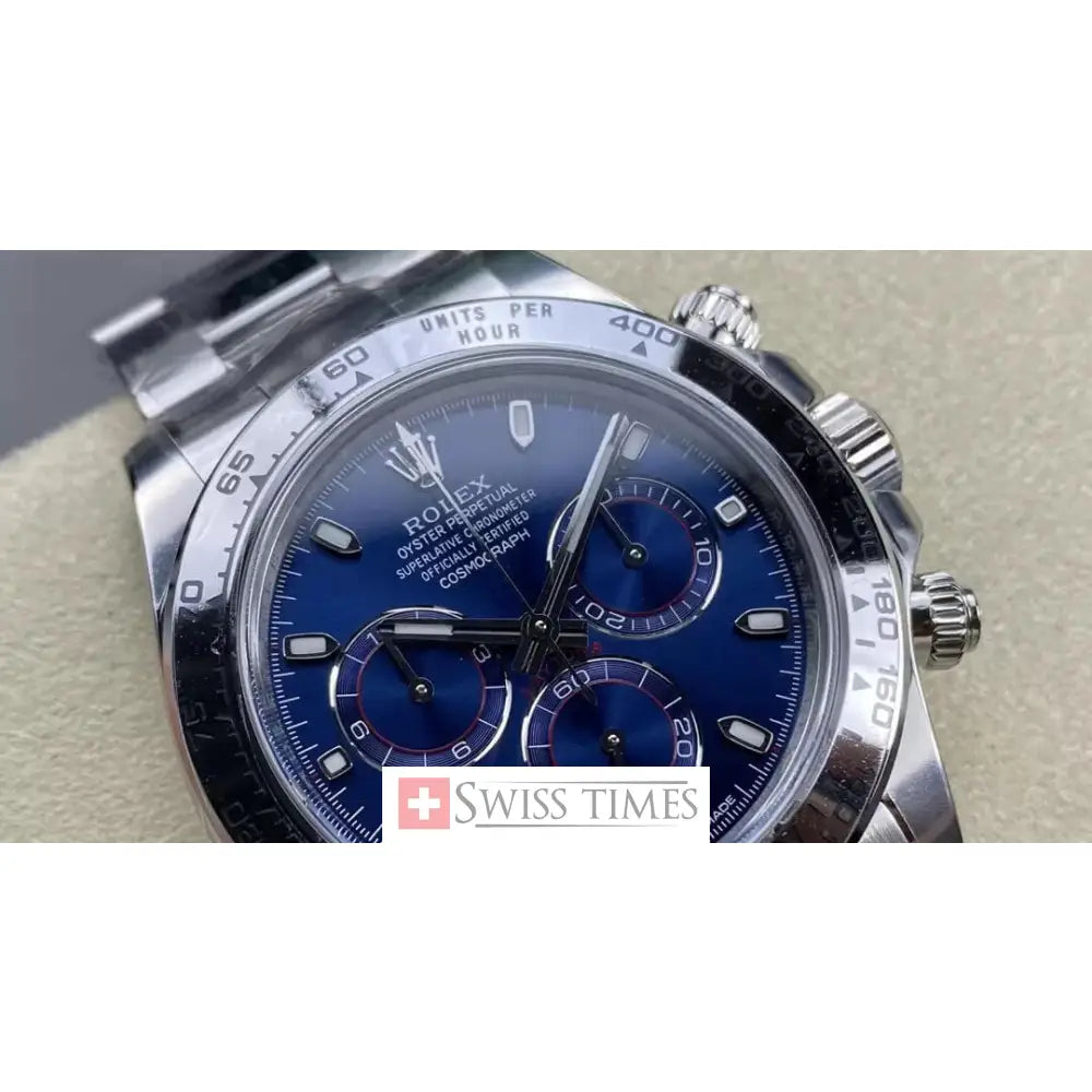 Steel Blue Dial