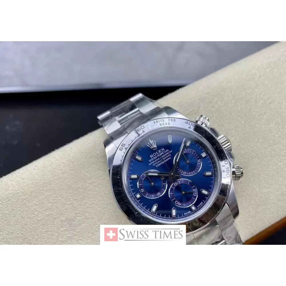 Steel Blue Dial