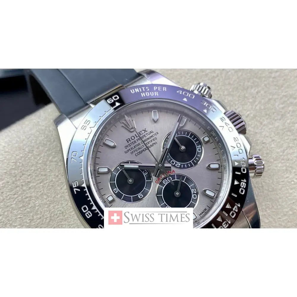 Steel Grey Dial OysterFlex Strap