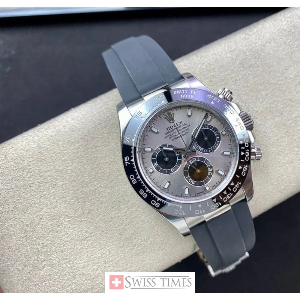Steel Grey Dial OysterFlex Strap