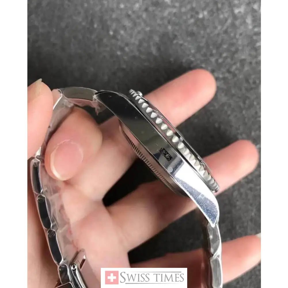 Sub Date SS Black Ceramic Bezel